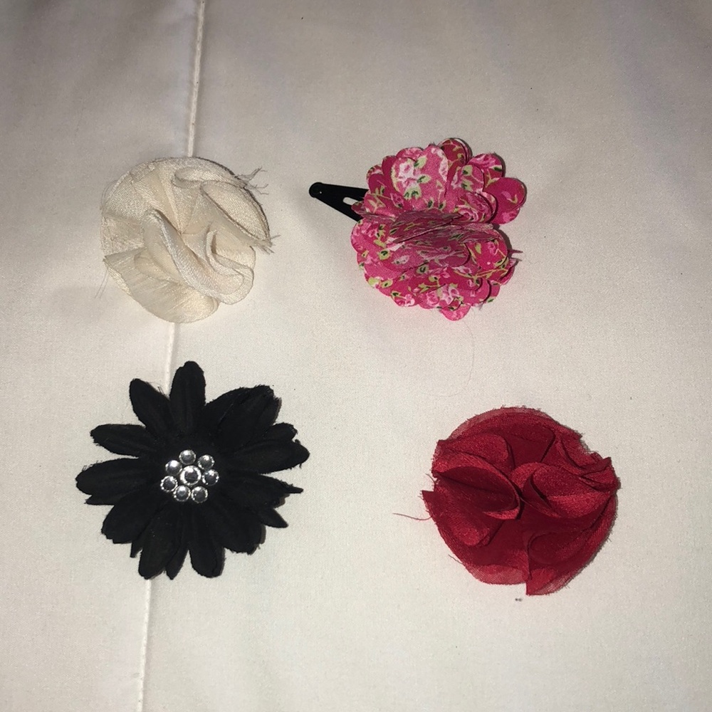 Flower Hair Clip Bundle